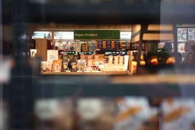 Organic produce section